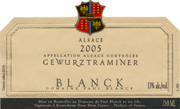 Blanck Gewurz label